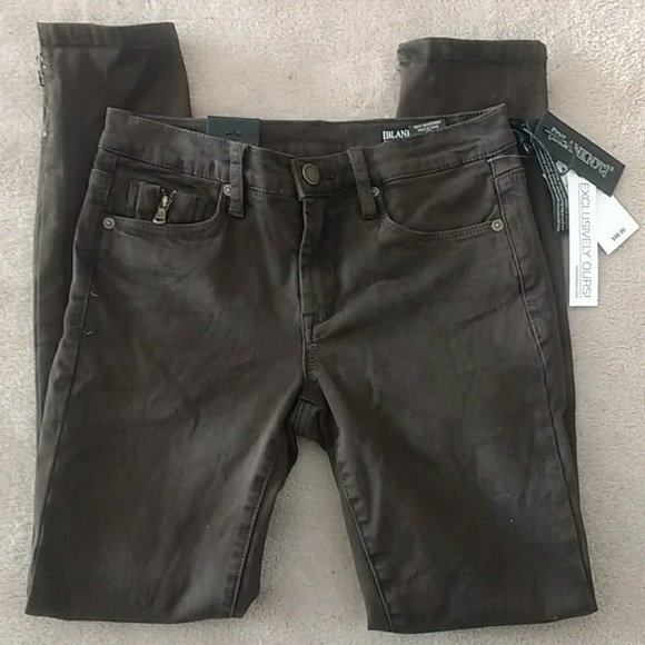 NWT Blank NYC Intergalactic Green Skinny Leg Jeans - Picture 3 of 7